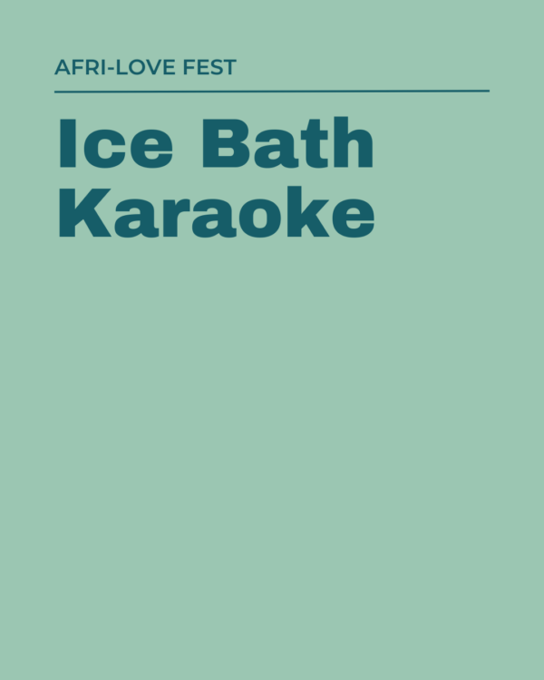 Ice Bath Karaoke