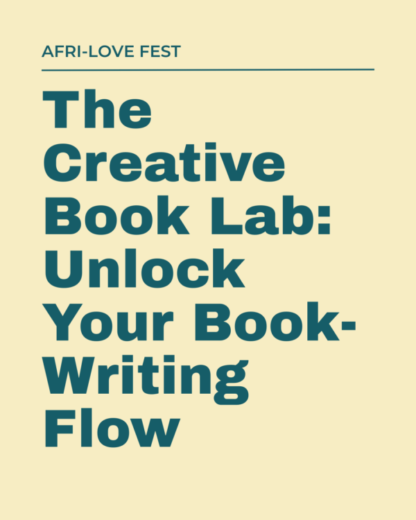 The Creative Book Lab: Unlock Your Book-writing Flow