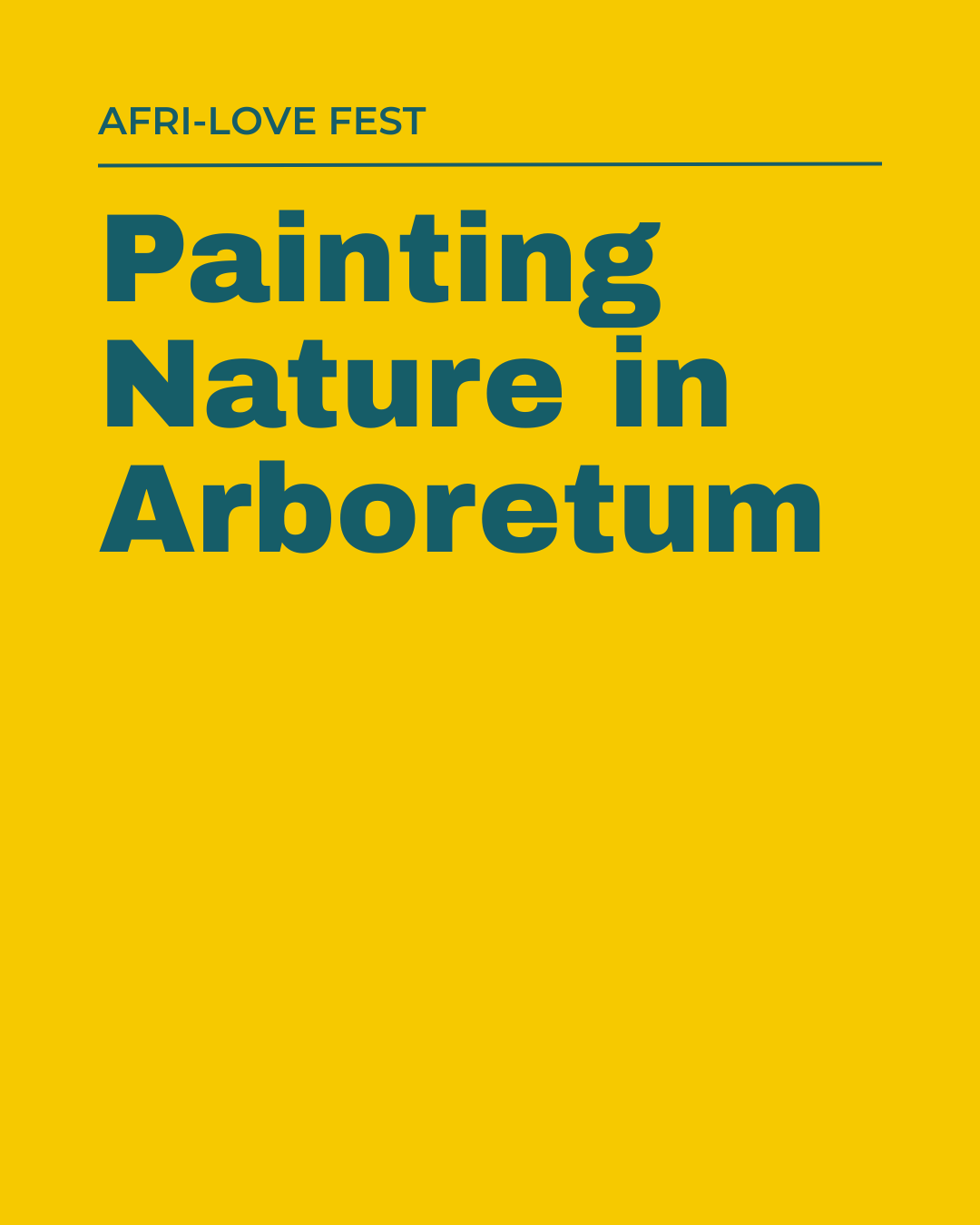 Painting in Nature 12pm